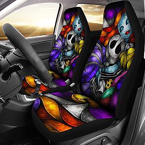 Jack &amp; Sally Nightmare Before Christmas Car Seat Covers For Fan Gift Lt03 Universal Fit 225721 SC2712