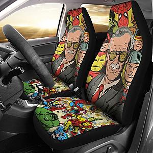 Marvel Comics Stan Lee &amp; All Characters Car Seat Covers Lt02 Universal Fit 225721 SC2712