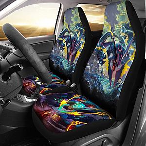 Mega Charizard Dragon Pokemon Movie Car Seat Covers Lt03 Universal Fit 225721 SC2712