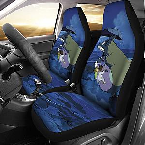 My Neighbor Totoro Flying Up Above Car Seat Covers Lt03 Universal Fit 225721 SC2712