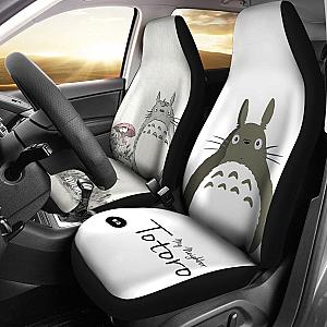 My Neighbor Totoro Black &amp; White Car Seat Covers Lt03 Universal Fit 225721 SC2712