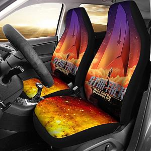 Orange Star Trek Space Ship Discovery Car Seat Covers Nh06 Universal Fit 225721 SC2712