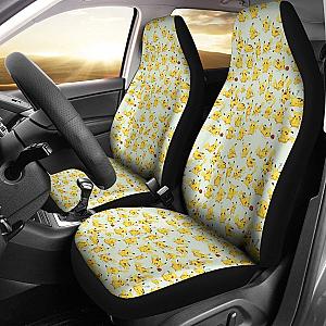 Pikachu Different Expressions Pokemon Car Seat Covers Lt03 Universal Fit 225721 SC2712