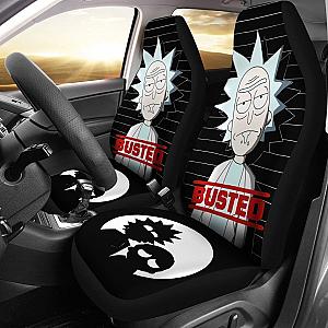 Rick Busted Rick And Morty Car Seat Covers Lt04 Universal Fit 225721 SC2712