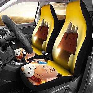 Snoopy And Friends Peanuts Car Seat Covers Lt03 Universal Fit 225721 SC2712