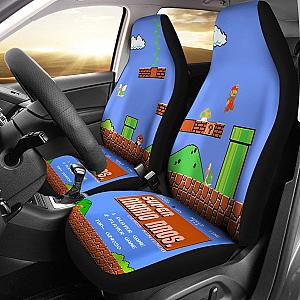Super Mario Let'S Play Car Seat Covers Mn05 Universal Fit 225721 SC2712