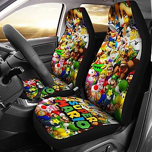 Super Mario Characters Car Seat Covers Mn05 Universal Fit 225721 SC2712