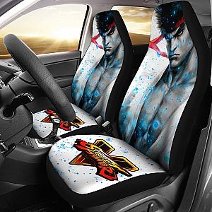 Street Fighter V Ryu Car Seat Covers For Gamer Mn05 Universal Fit 225721 SC2712