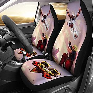 Street Fighter V Ken Vs Rashid Car Seat Covers For Gamer Mn05 Universal Fit 225721 SC2712