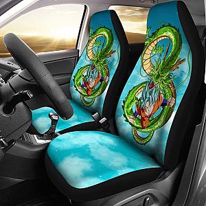 Songoku &amp; Eternal Dragon Shenron Car Seat Covers Lt02 Universal Fit 225721 SC2712