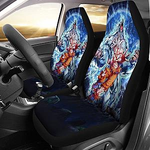 Songoku Super Power Dragon Ball Car Seat Covers Lt02 Universal Fit 225721 SC2712