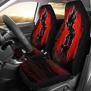 Songoku Dragon Ball Red Design Car Seat Covers Lt02 Universal Fit 225721 SC2712