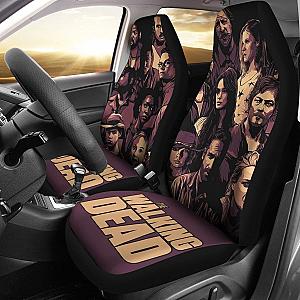 The Walking Dead Characters Art Draw Car Seat Cover Mn05 Universal Fit 225721 SC2712