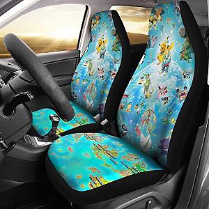 The World Of Pokemon Car Seat Covers Lt03 Universal Fit 225721 SC2712