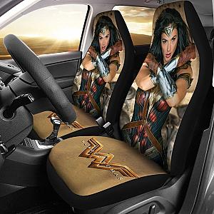 Wonder Woman Crossing Arms Patch Dc Comics Car Seat Covers Mn04 Universal Fit 225721 SC2712