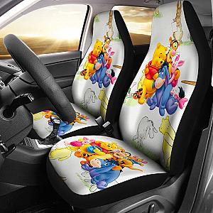 Winnie The Pooh Cartoon Car Seat Covers Nh07 Universal Fit 225721 SC2712