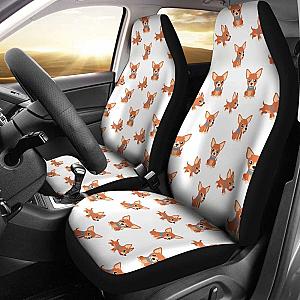 Chihuahua Cartoon White Car Seat Cover Universal Fit 052512 SC2712