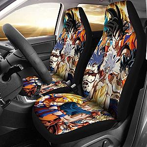 Goku All Transformations Car Seat Covers Universal Fit SC2712