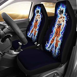 Goku Ultra Instinct Car Seat Covers Universal Fit SC2712