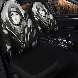 Uchiha Itachi Black And White Seat Covers 101719 Universal Fit SC2712