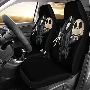 Jack Skellington Head Car Seat Covers 1 Universal Fit SC2712