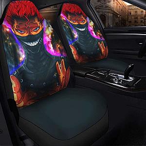 Zora Ideale Black Clover Seat Covers 101719 Universal Fit SC2712