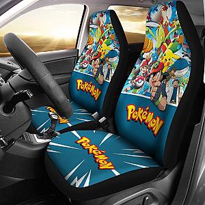 Anime All Of Pokemon Car Seat Covers Pikachu Pokemon Car Accessorries Ci110905 SC2712