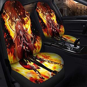 Fighting Anime Girl Seat Covers 101719 Universal Fit SC2712