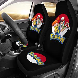 Anime Misty Ash Pikachu Pokemon Car Seat Covers Pokemon Car Accessorries Ci111201 SC2712