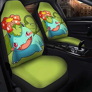 Venusaur Pokemon Chibi Seat Covers 101719 Universal Fit SC2712