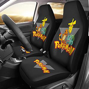 Anime Pokemon Pikachu Car Seat Covers Pokemon Car Accessorries Ci11101 SC2712