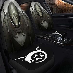 Full Metal Alchemist Brotherhood Elric Alphonse Seat Covers 101719 Universal Fit SC2712