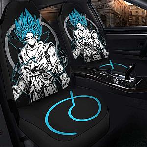 Goku Vegeta Blue Seat Covers 101719 Universal Fit SC2712
