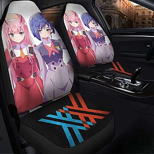 Zero Two And Ichigo Darling In The Franxx Seat Covers 101719 Universal Fit SC2712