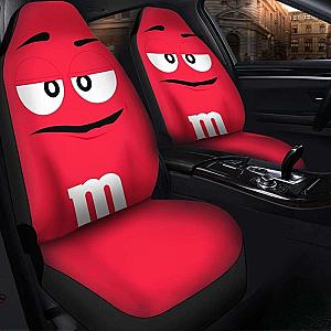 M&amp;M Chocolate Seat Covers 101719 Universal Fit SC2712