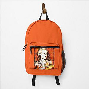 Portrait of the Young Johann Sebastian Bach  Backpack