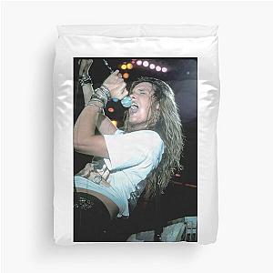 Sebastian Bach Skid Row Photograph Duvet Cover