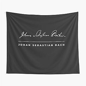 Johan Sebastian Bach signature t-shirt Tapestry