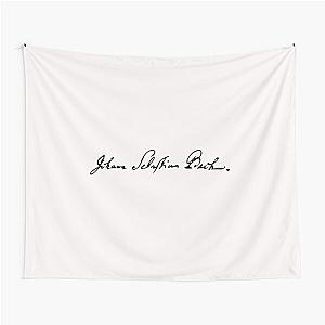 johann Sebastian Bach signature Tapestry