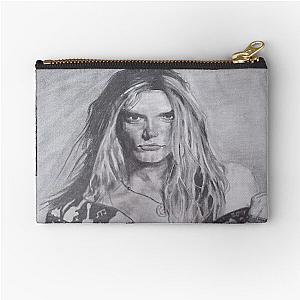 Sebastian Bach (Rock) Zipper Pouch