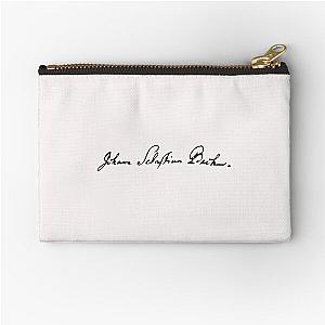 johann Sebastian Bach signature Zipper Pouch