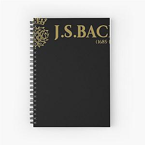 Johann Sebastian Bach Classic Spiral Notebook