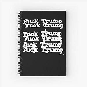 Sebastian Bach Fuck Trump Vote Spiral Notebook