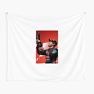 Sebastian Vettel My Favorite Champion Sebastian Vettel Tapestries