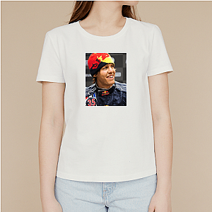 Sebastian Vettel The Youngest Quadruple Champ Sebastian Vettel T-Shirts