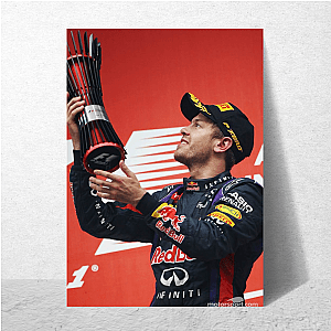 Sebastian Vettel My Favorite Champion Sebastian Vettel Posters