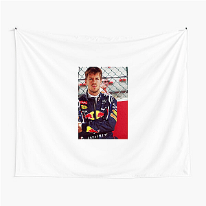 Sebastian Vettel Green Warrior Sebastian Vettel Tapestries