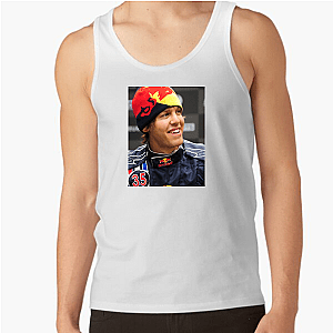 Sebastian Vettel The Youngest Quadruple Champ Sebastian Vettel Tank Tops