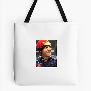 Sebastian Vettel The Youngest Quadruple Champ Sebastian Vettel Bags
