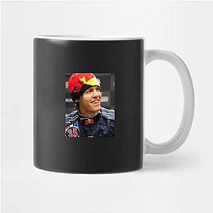 Sebastian Vettel The Youngest Quadruple Champ Sebastian Vettel Mugs